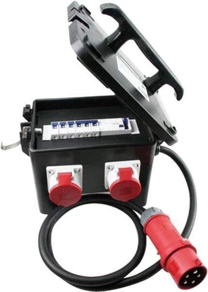 Produktbild Bachmann Vollgummiverteiler 32A 3Ph 1x16A5p400V 1x32A5p400V (CEE 7/3, CEE, CEE 7/3)