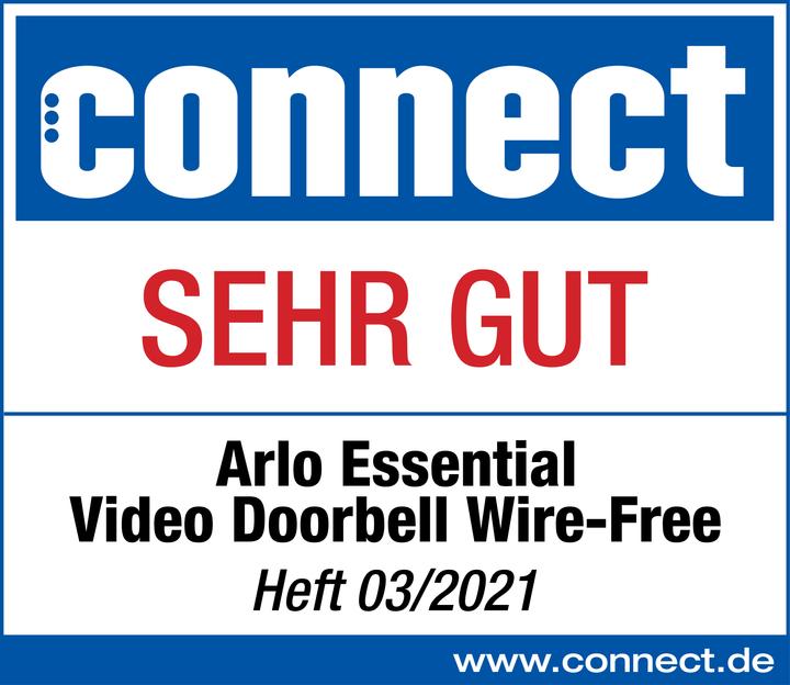 Immagine prodotto Arlo Videocitofono senza fili Essential, bianco (Senza fili)
