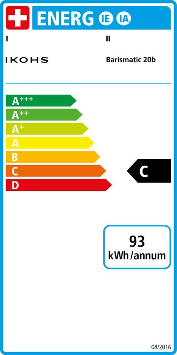 Energie-Label Create Barismatic 20b