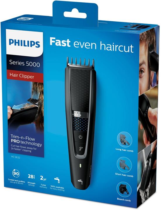 Actual product image Philips Hairclipper Series 5000 (HC5632/15)