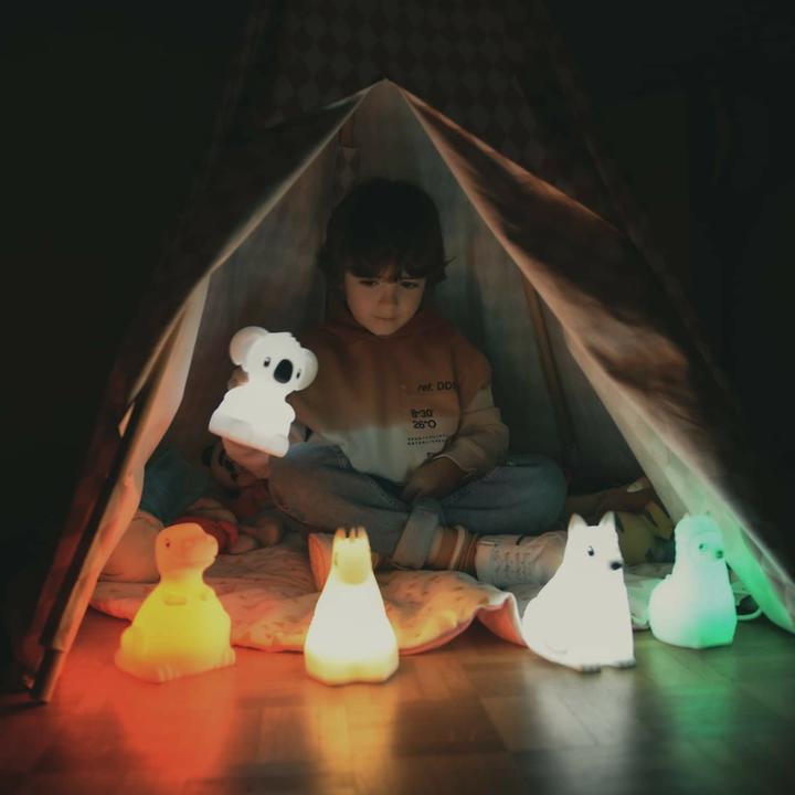 Produktbild Kidywolf Nachtlicht mit Farbwechsel Nilpferd 15cm