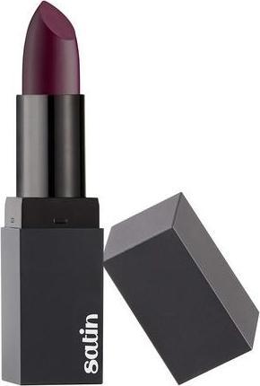 Actual product image Barry M Cosmetics Hydrating Satin Deep Purple Lip Paint Infused With Vitamin E Dahlia Kisses 1 Count (Deep Purple)