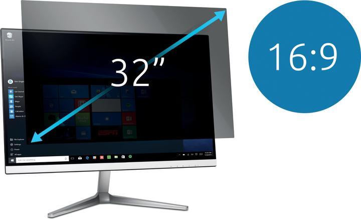Actual product image Kensington Monitor Screen Film 2-Way Privacy Screen 32/21:9 (32", 21 : 9)