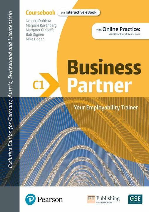 Produktbild Business Partner C1 DACH Coursebook & Standard MEL & DACH Reader+ eBook Pack (Englisch, Bob Dignen, Iwona Dubicka, Marjorie Rosenberg, 2022)