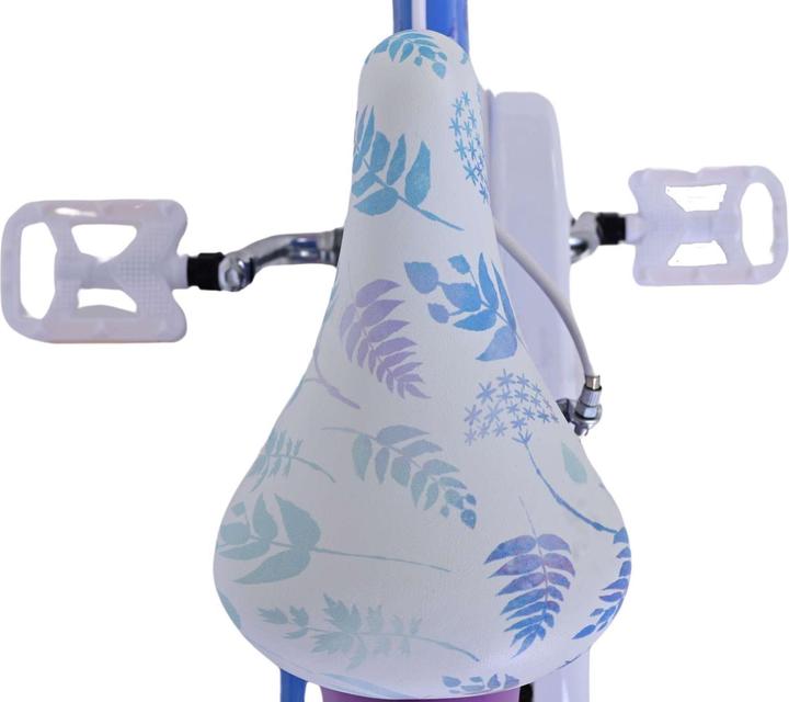 Actual product image Disney Frozen 2 14-inch children's bike blue/purple - safety, fun and style all in one! (14")