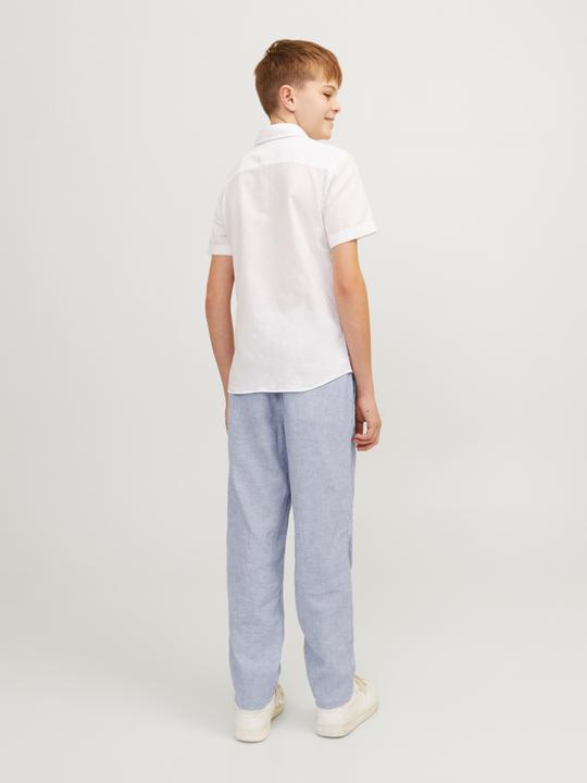 Actual product image Jack & Jones Jpstbill Jjcairo Tapered Linen Ble Jnr (146)