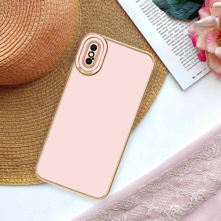 Image du produit Cadorabo Étui en TPU avec protection pour appareil photo pour Apple iPhone X / XS (Apple iPhone X)
