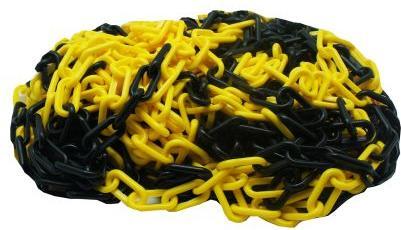 Actual product image Rs Pro Black & Yellow Polypropylene Chain Barrier (25 m)