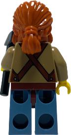 Productafbeelding LEGO Minifiguur de forgeron médiéval - Middeleeuwse smid Minifiguur 21325 idee (82)