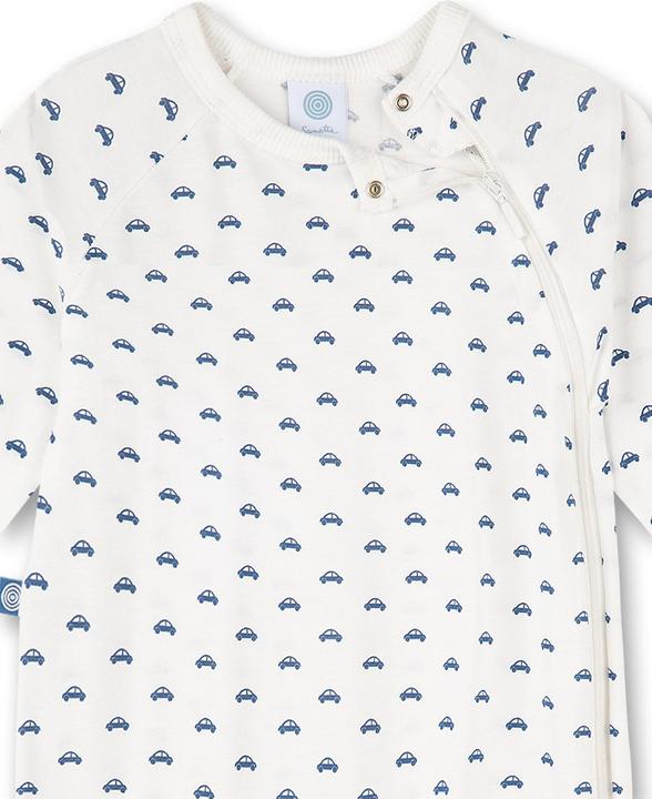 Actual product image Sanetta Boys Overall White Car Allover (92)