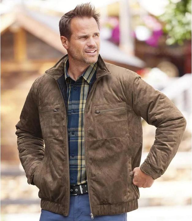 Immagine prodotto Atlas For Men Giacca con zip a tutta lunghezza (3XL)