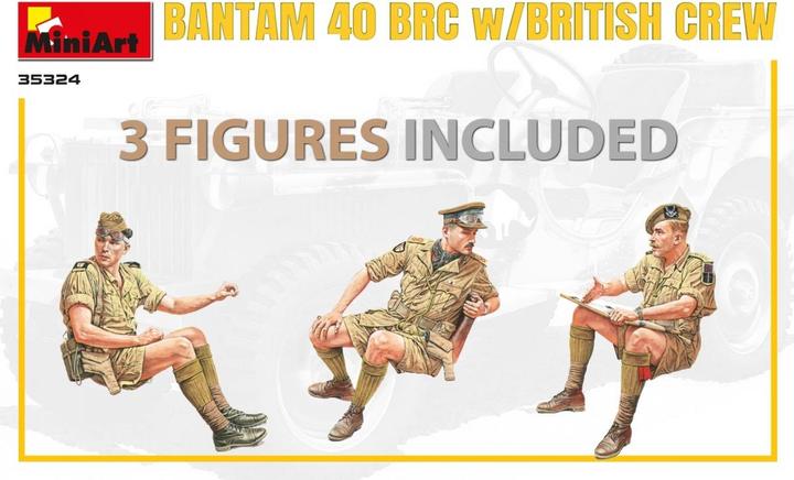 Produktbild Mini art Bantam 40 BRC w/British Crew. Special Edition