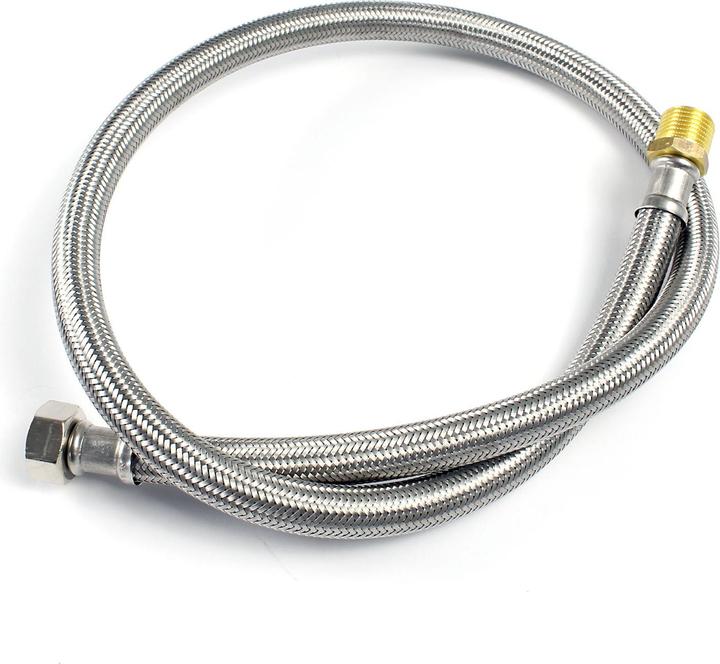 Actual product image XPOtool 600mm Flexible Hose DN13 3/4" UN (24.12mm) & 1/2" M (20.95mm) Stainless Steel EPDM Arm