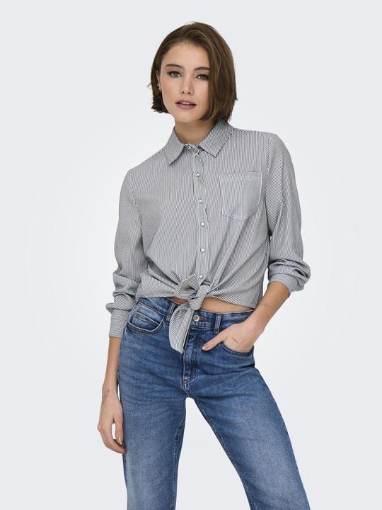 Image du produit Only Onllecey Ls Knot Shirt Noos Wvn (XS)