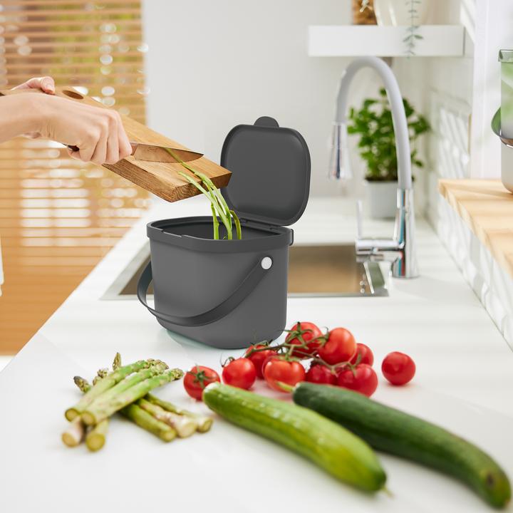 Actual product image Rotho Bio-waste container 3.2 l ALBULA (5.61 l)