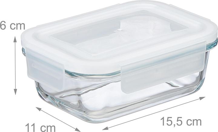 Produktbild Relaxdays Glasbehälter-Set (0.64 l)