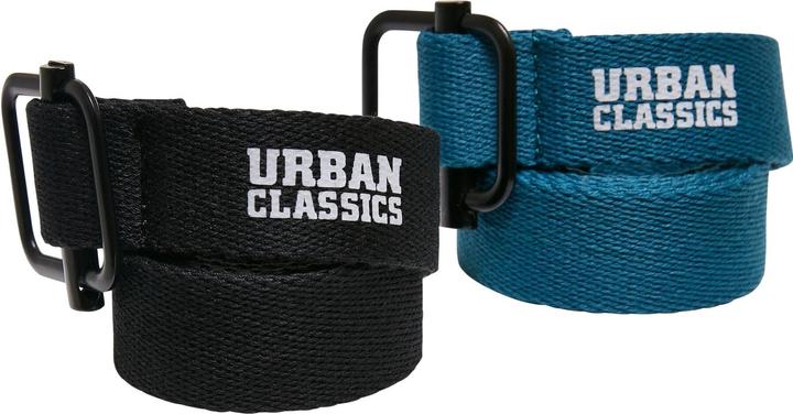 Produktbild Urban Classics Industrial Canvas Belt Kids 2-Pack (One Size)