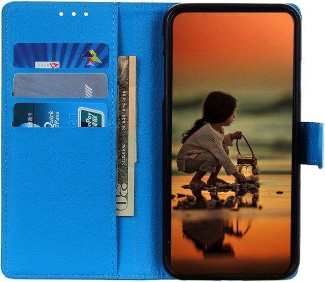 Immagine prodotto MU Classic Litchi Leder Bookcover Series (Samsung Galaxy S25+, Samsung Galaxy S24+)