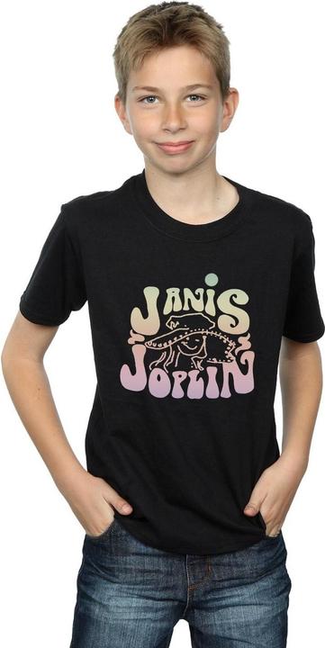 Produktbild Janis Joplin Pastel Logo TShirt Jungen (128)