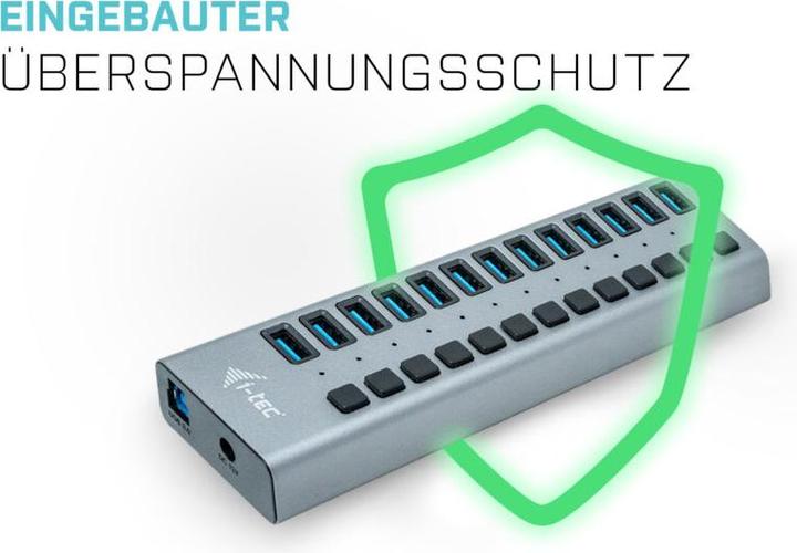 Actual product image i-tec U3CHARGEHUB13 (USB-B, 13 Ports)