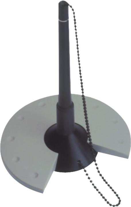 Produktbild Helit Kugelschreiberständer Masse: 10,1 x 15 cm (Ø x H) Schreibfarbe: schwarz