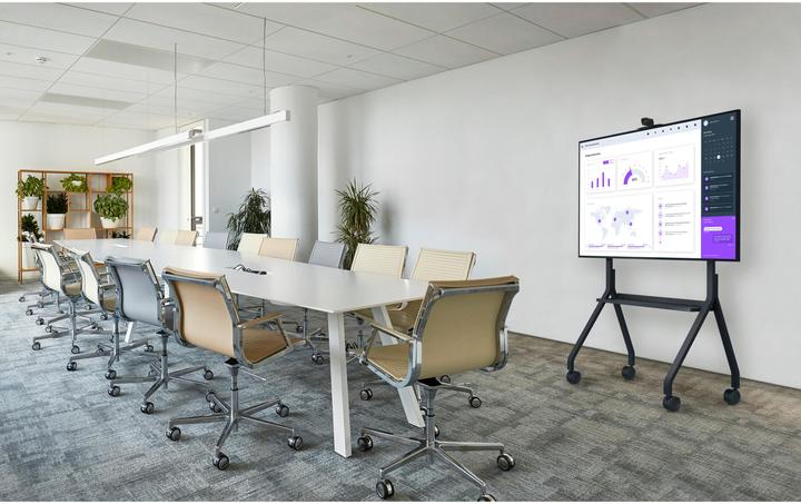 Actual product image Peerless AV trolley for 55" to 86" displays (Universal, 86", 68 kg)