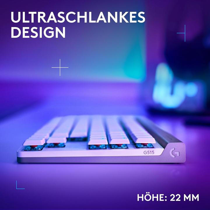 Actual product image Logitech G515 Lightspeed TKL (DE, Wireless, Cable)