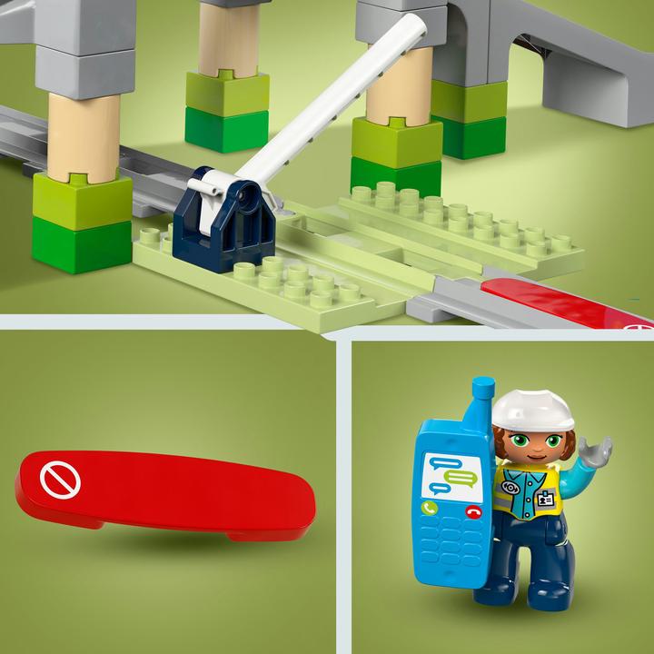 Produktbild LEGO Eisenbahnbrücke und Schienen - Erweiterungsset (10426)