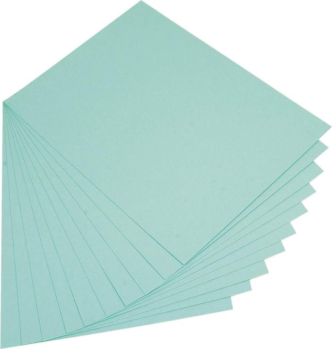 Actual product image Folia Clay paper, DIN A4, 130 g/sqm, mint (130 g/m², 1 x)