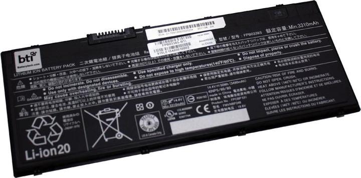 Actual product image Origin Storage BTI 4C BATTERY FUJITSU E558 (4 Cells, 3490 mAh)
