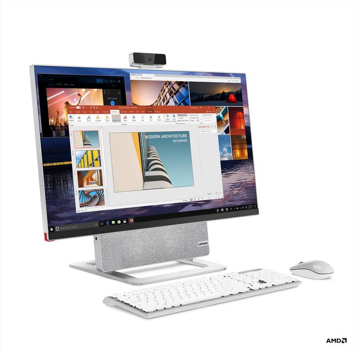 Actual product image Lenovo Yoga AIO 7 27ARH6 (AMD Ryzen 7 4800H, 16 GB, 1000 GB, GeForce RTX 2060)