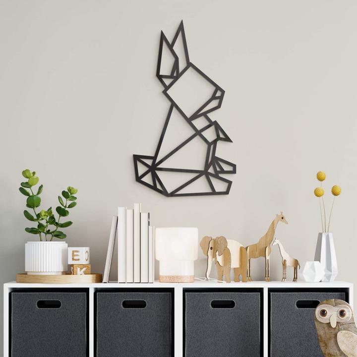 Image du produit Trenddeko Lapin en origami (35 x 60 cm)