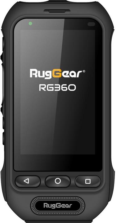 Actual product image Rug Gear RG360 (8 GB, Black, 3", Dual SIM, 2 Mpx, 4G)