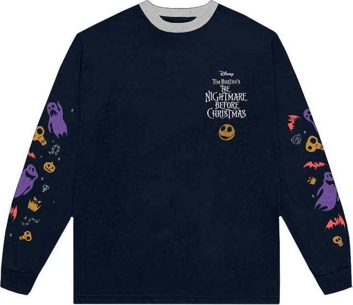 Produktbild The Nightmare Before Christmas TShirt Verziert Langärmlig (XL)