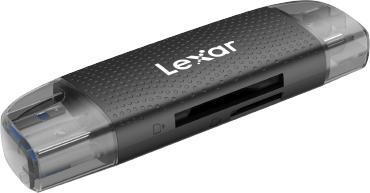 Lexar Dual-Slot USB-A/C Reader (Type-B)