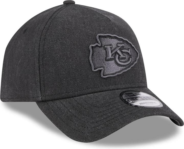 Produktbild New Era A-Frame Trucker Leinen Cap - Kansas City Chiefs (One Size)
