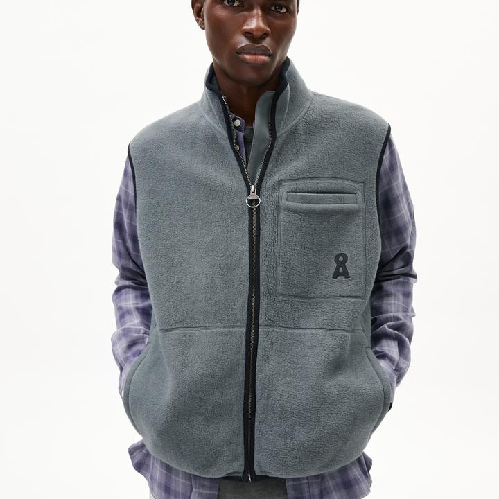 Actual product image Armedangels Aableo Fleece Vest (S)