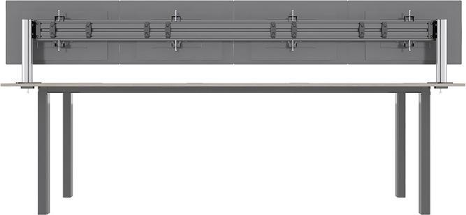 Immagine prodotto Multibrackets Supporto per monitor, scomparto da 4" fino a 32", metallo, nero (Tavolo)