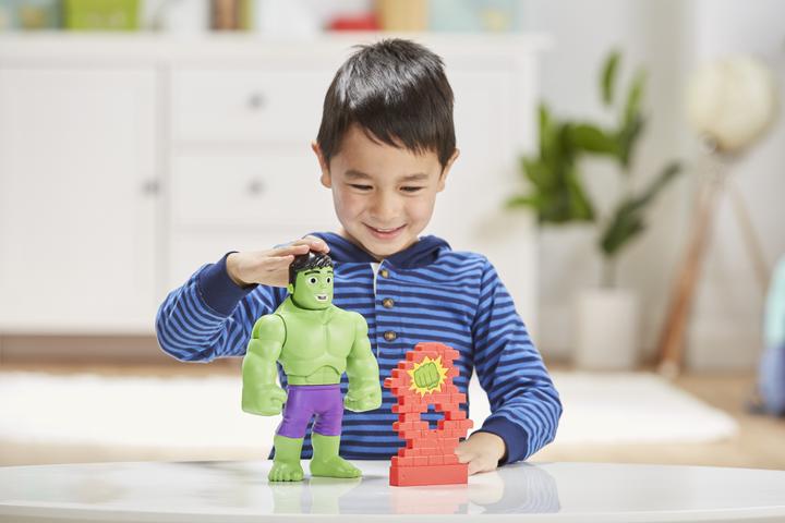 Immagine prodotto Hasbro Butterfly Power Hulk Giocattolo per la scuola dell'infanzia, alto 25 cm Hulk Actio