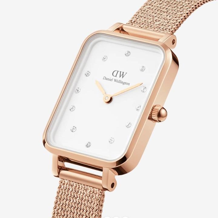 Immagine prodotto Daniel Wellington Quadro Lumine Pressed Melrose (Orologio da polso analogico, 20 mm)