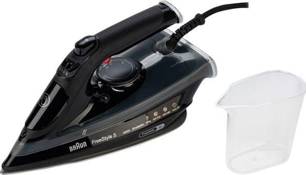 Actual product image Braun TexStyle 5 SI 5088 BK Dry & Steam Iron EloxalPlus soleplate (2800 W, 220 g/min)