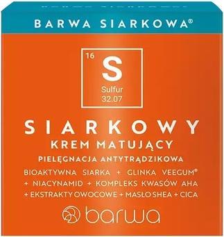 Actual product image Barwa Sulphur Mattifying Cream 50Ml (50 ml)