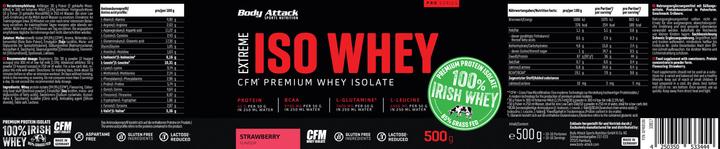 Produktbild Body Attack Extreme Iso Whey Professional (Neutral, 1 Stk., 1800 g)