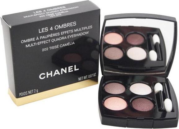 Actual product image Chanel Les 4 Ombres (202 Tisse Camelia)