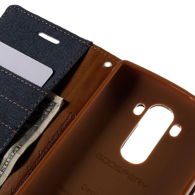 Actual product image Goospery Canvas Diary Series (LG G4)