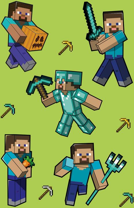 Actual product image Minecraft Sticker and colouring fun