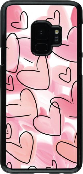 Immagine prodotto PhoneLook Copertina Pasqua 2023 cuori rosa (Samsung Galaxy S9)