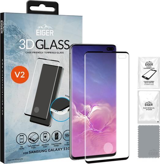 Produktbild Eiger Mountain Glass Clear Edge (1 Stück, Samsung Galaxy S10+)