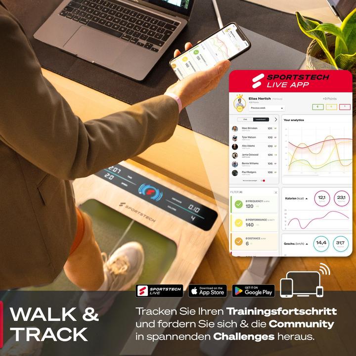 Actual product image Sportstech sWalk