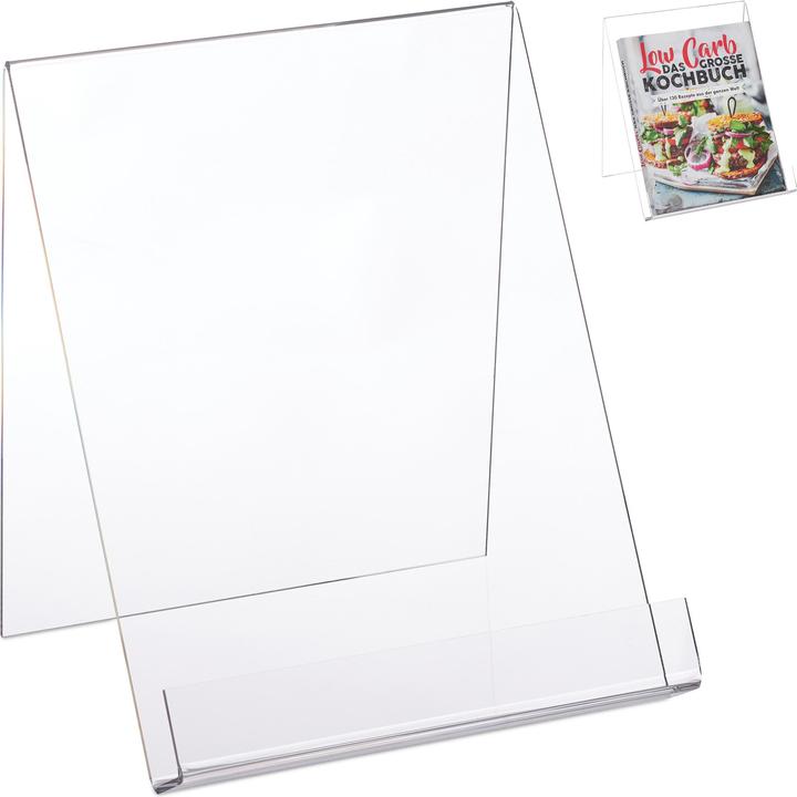 Image du produit Relaxdays Présentoir de livres (21 x 19 x 24 cm)